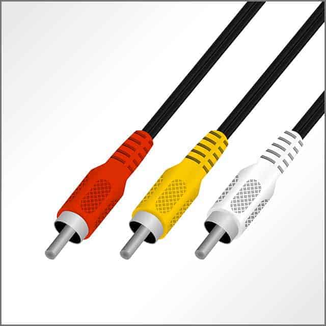 Shared Composite Component Video Input Connections