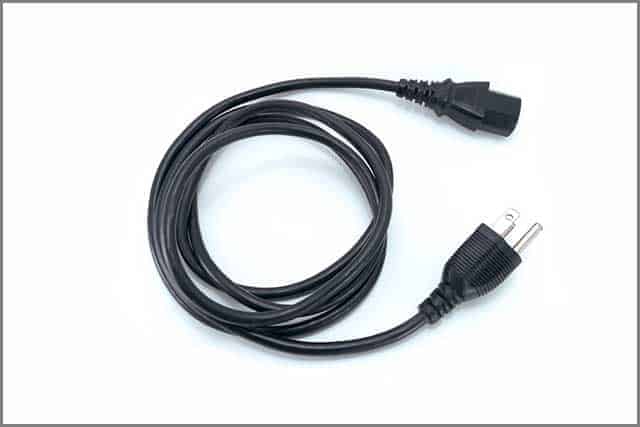 Black Assembled Cable
