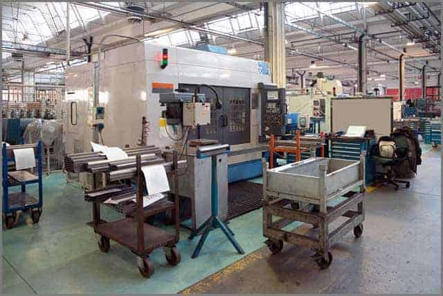 A multi-cavity molding factory