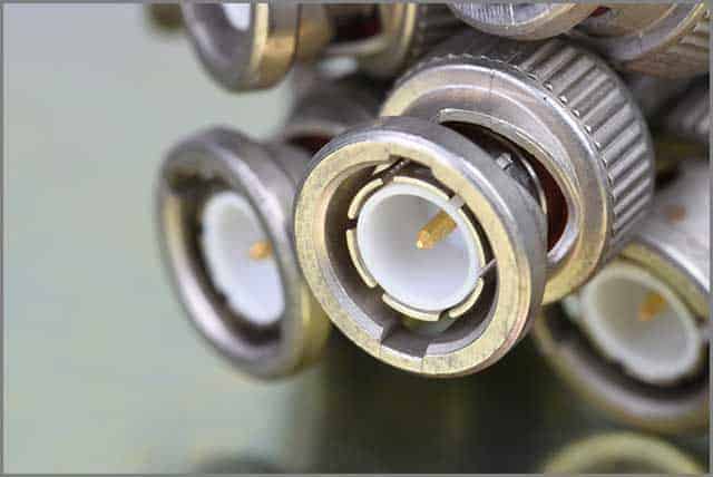 Assembled VS Molded Cable Assembly--Coaxial Cable Closeup