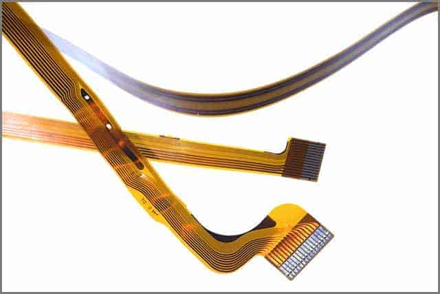 An image of flat flexible cable