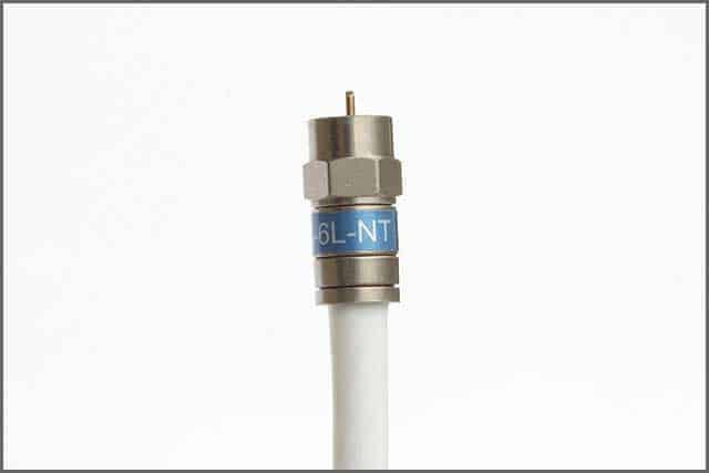 An image of Standard coaxial cable connector
