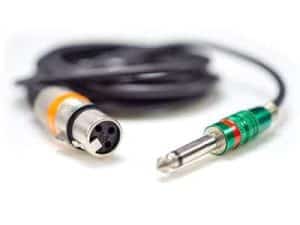 XLR and TRS jack cable