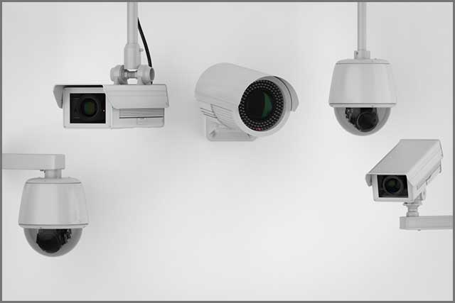 3d rendering security camera