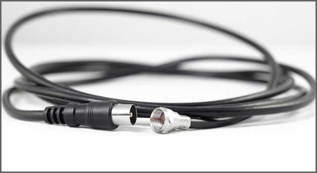 An image of professional coaxial cable TV