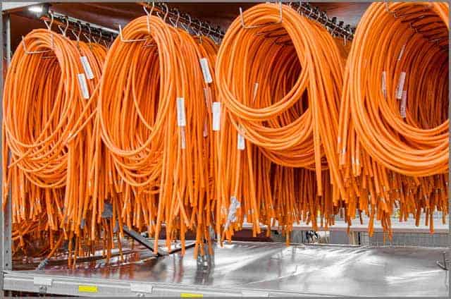 Coils of electrical wires for installation in cars