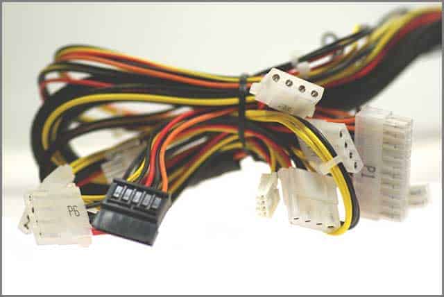 Computer cable harness