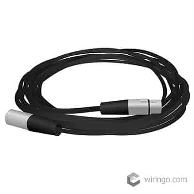 XLR Cable A semi-realistic vector illustration