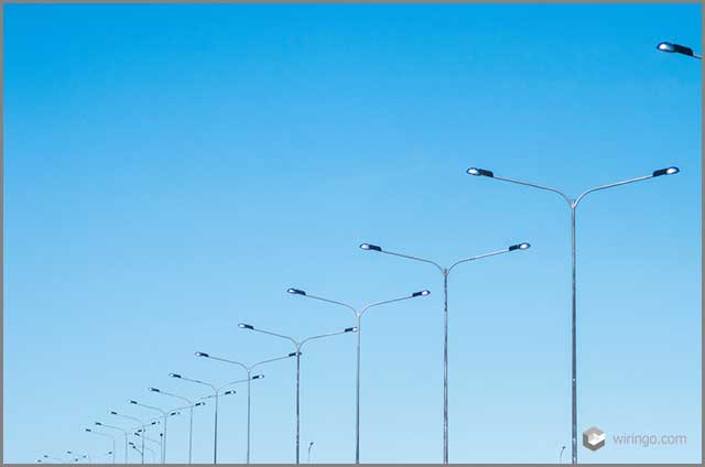 LED road lighting
