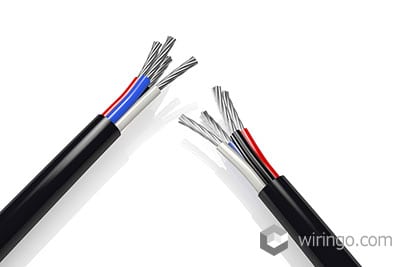 Electric cable assemblies for industries