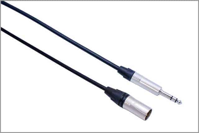 TRS and XLR Audio Cable