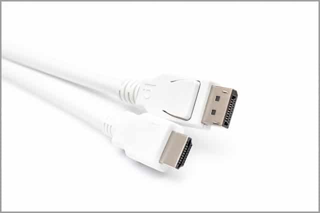 These cables are suitable when you want to convert DisplayPort to an HDMI connector