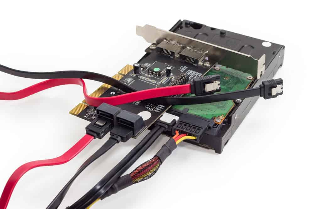 SATA hard drive power cables