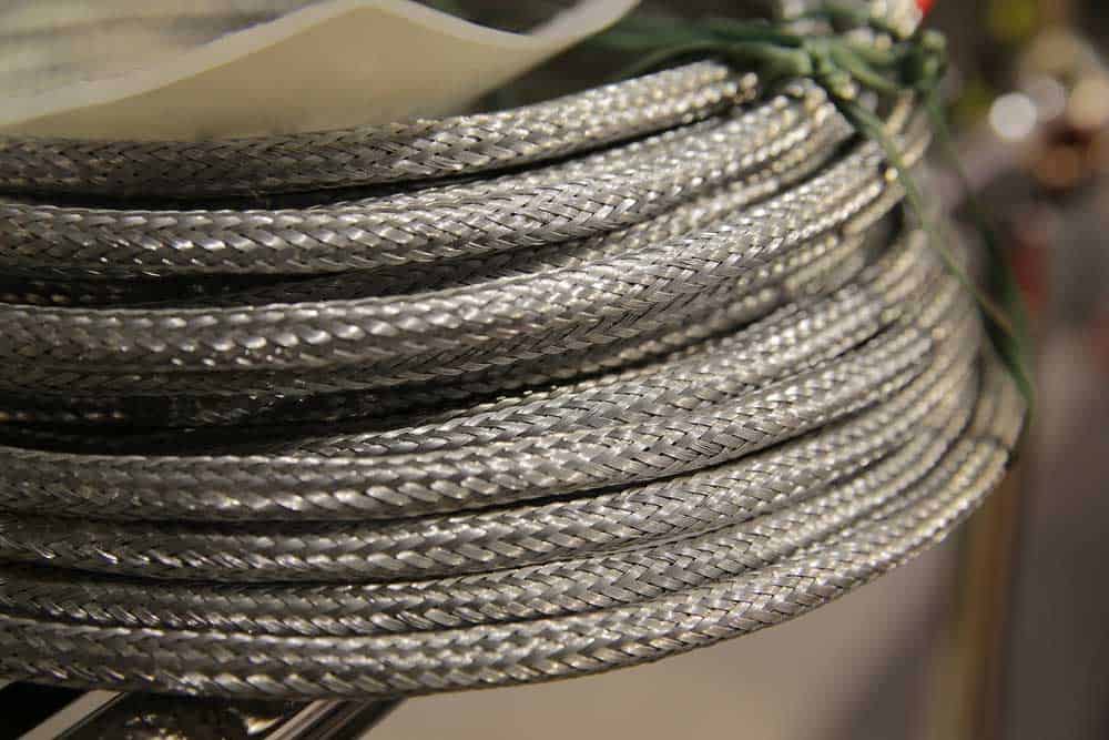 Metal braided wire