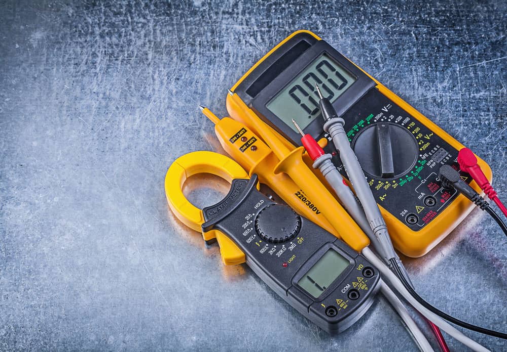 Digital clamp meter and electrical tester