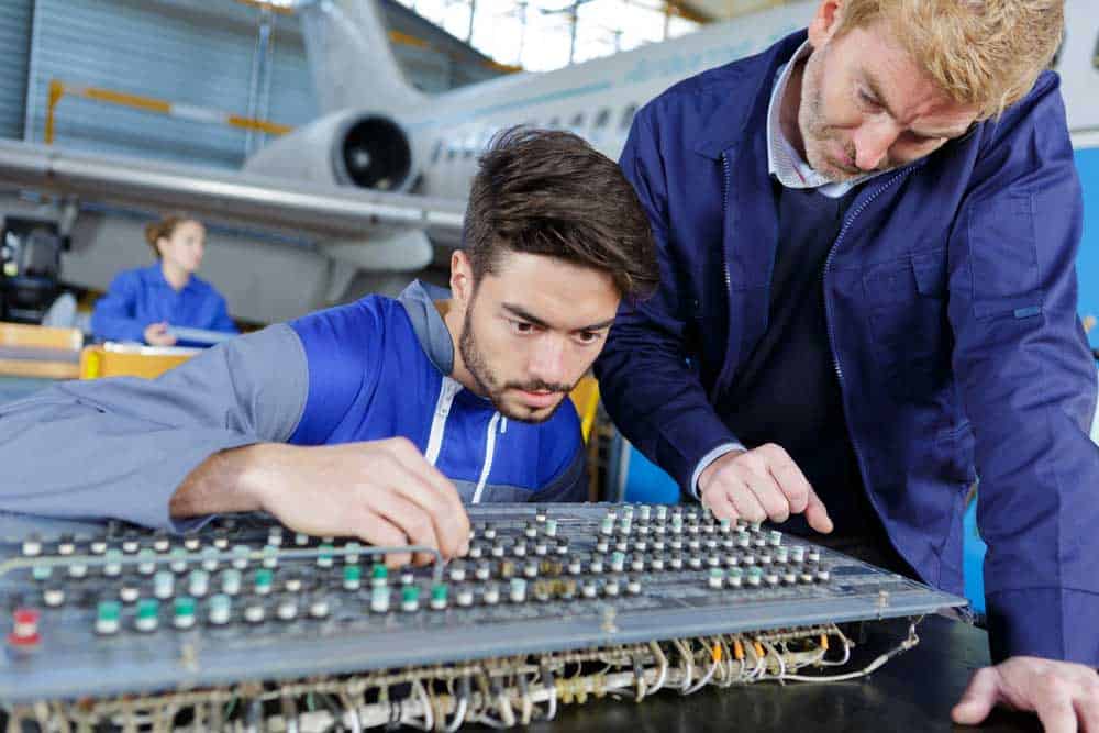 Rewiring of an aircraft’s control panel