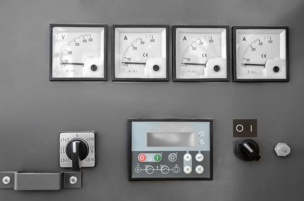 Motor Control Center Testing: Electrical control panel