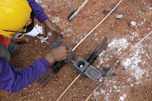 copper grounding lightning protection system