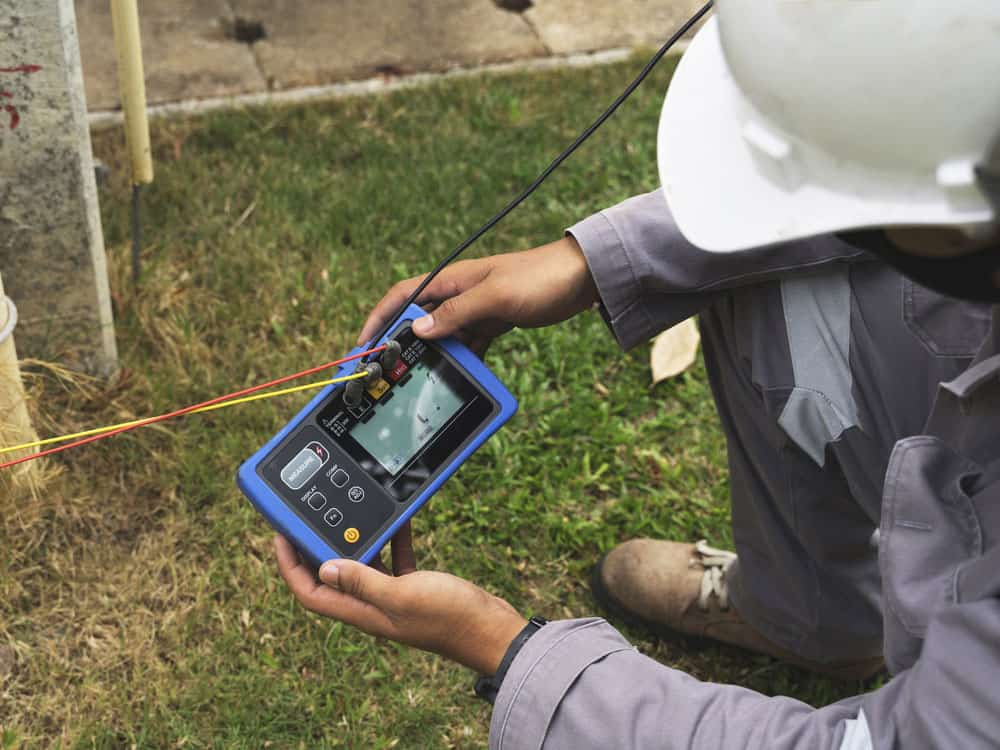 electrical equipment ground resistance tester for protecting electric system