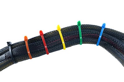 Nomex Self-closing Braided Sleeving, Wire Harness Protection