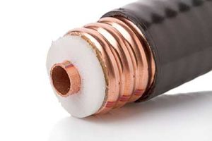thick coaxial cable