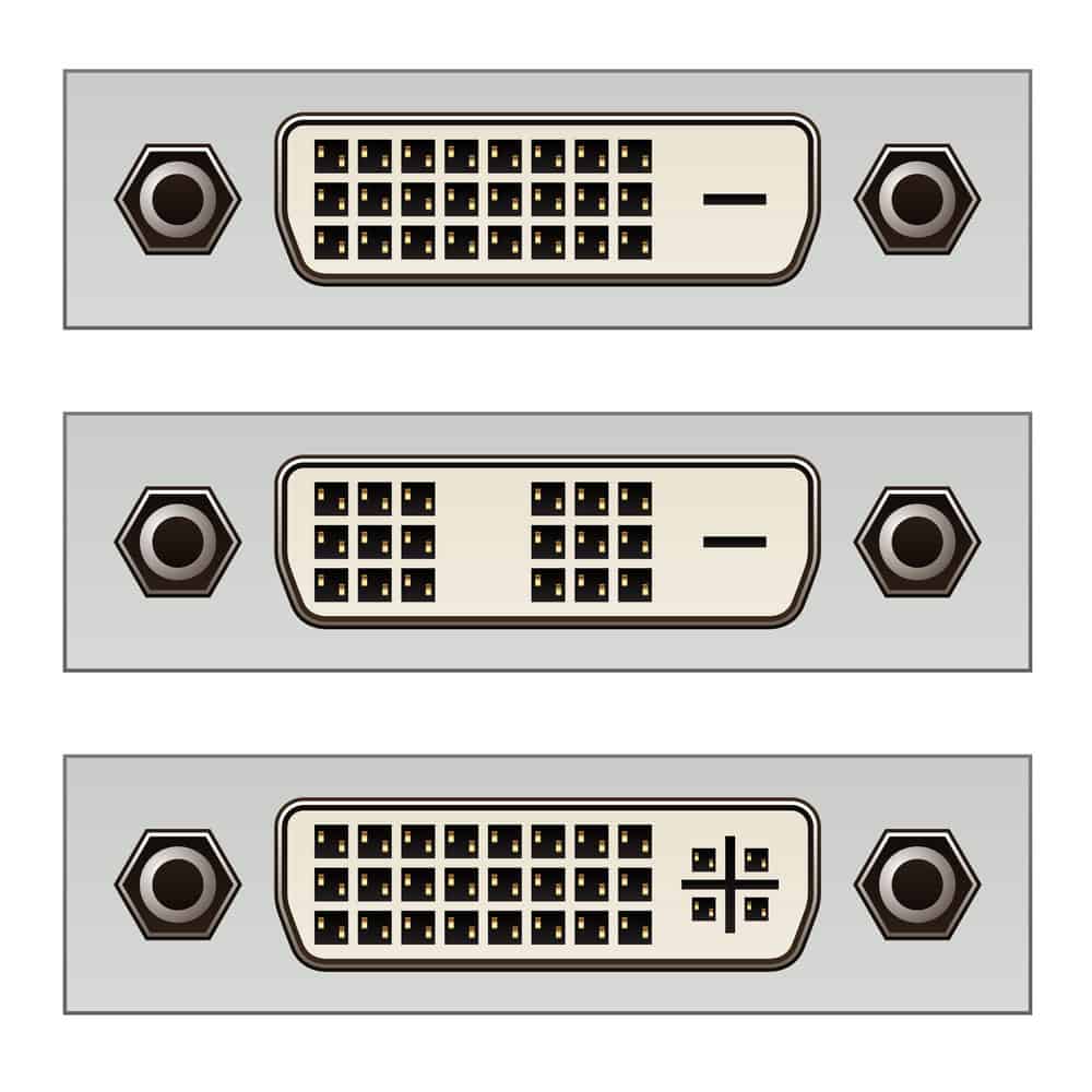 DVI Cable Assembly:  Dvi digital pc video connectors