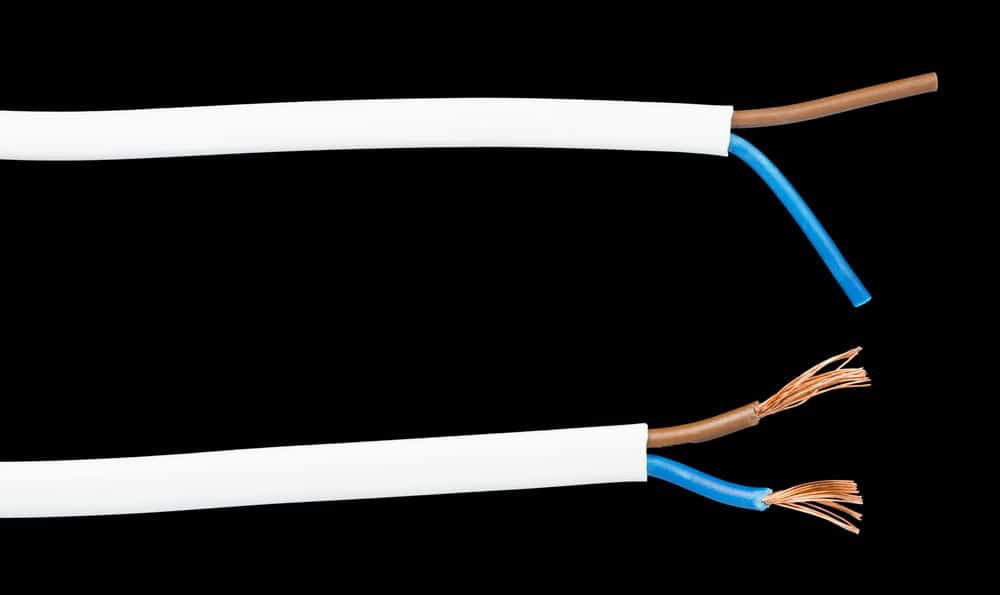 Fiber optic pre-terminated assembly cable: Exposed cable strands