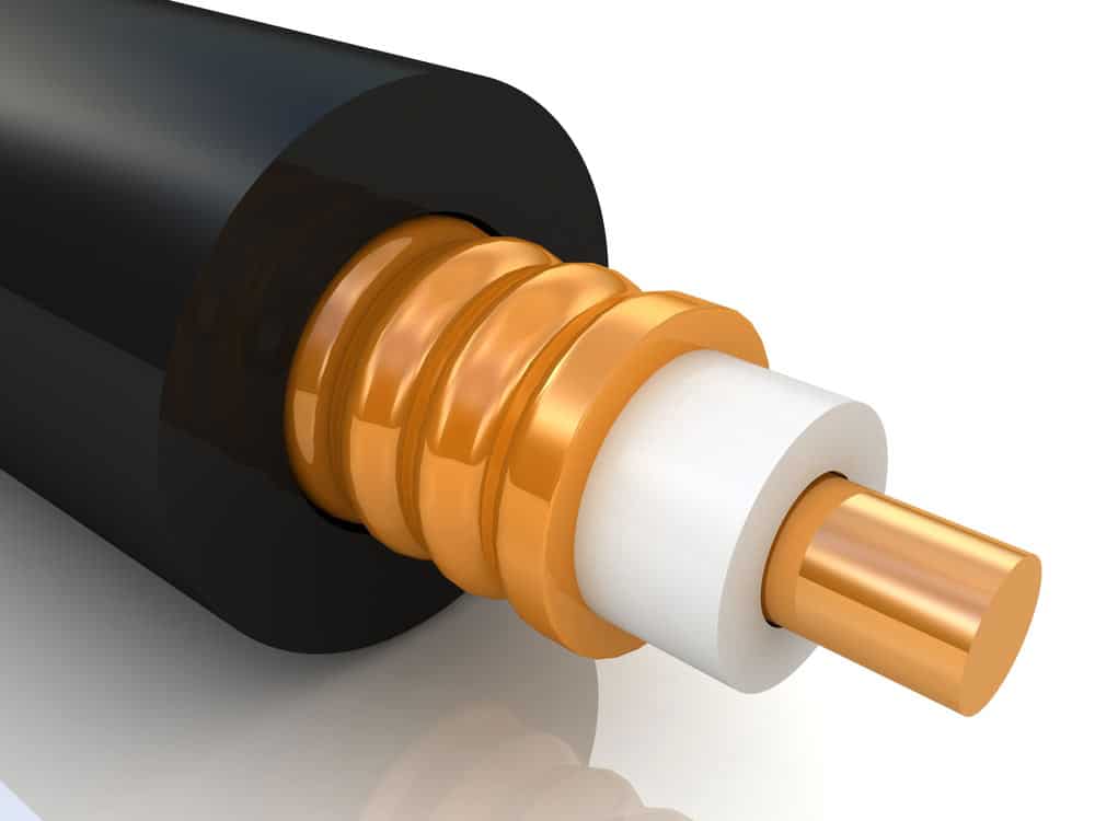 coaxial cable in 3D