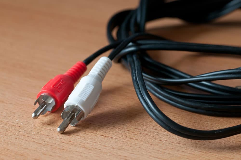 RCA audio cables