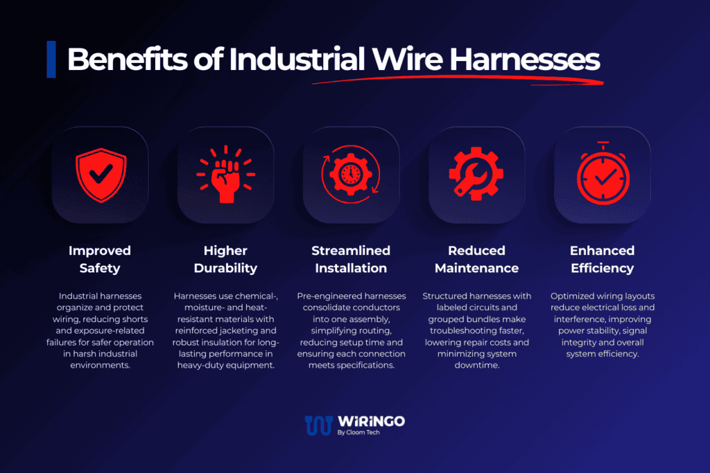 What are the Benefits Of Industrial Wire Harnesses