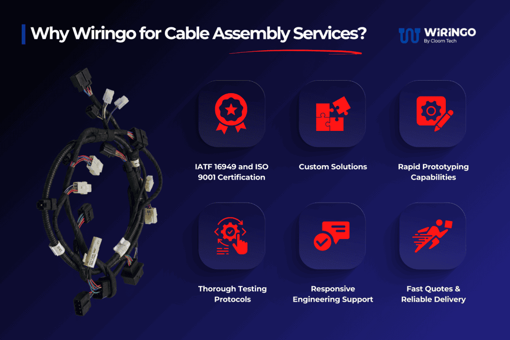 Why Wiringo for Cable Assembly Services